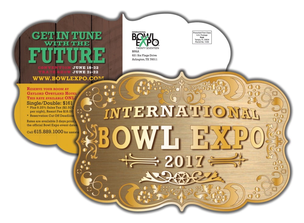 Think Shapes Mail - trade show and expo shaped mail marketing